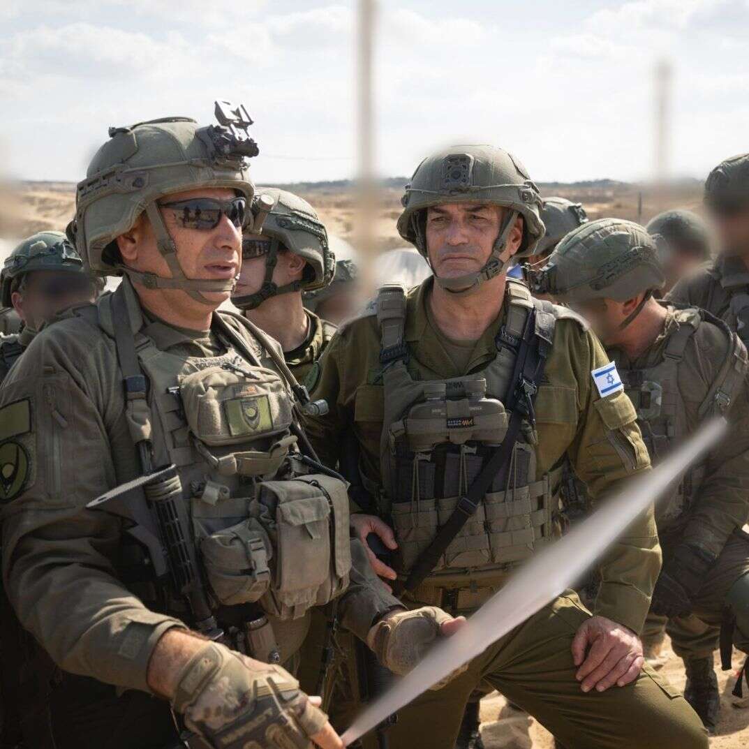 הרמטכ"ל בסיור בעיר עזה, היום | דובר צה"ל הרמטכ"ל בסיור בעיר עזה, היום | דובר צה"ל