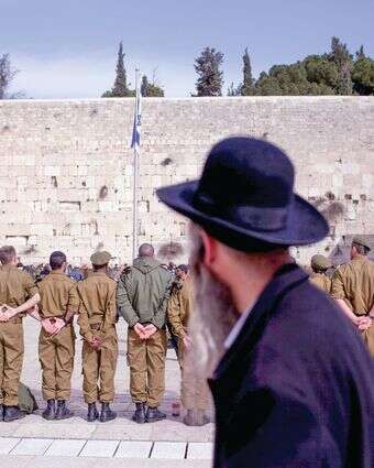 חיילים בכותל. אילוסטרציה | יונתן זינדל, פלאש 90 חיילים בכותל. אילוסטרציה | יונתן זינדל, פלאש 90