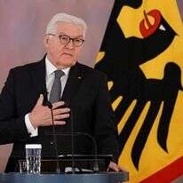 נשיא גרמניה פרנק-וולטר שטיינמאייר. | EPA נשיא גרמניה פרנק-וולטר שטיינמאייר. | EPA