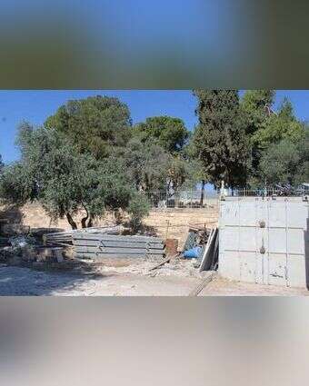 עבודות הווקף בהר הבית. | ללא עבודות הווקף בהר הבית. | ללא