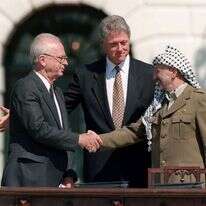 חתימת הסכמי אוסלו, 1993 | AFP חתימת הסכמי אוסלו, 1993 | AFP