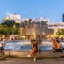 כיכר דיזנגוף בתל אביב, השבוע. | יוסי אלוני כיכר דיזנגוף בתל אביב, השבוע. | יוסי אלוני