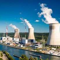 תחנת אנרגיה גרעינית בבלגיה. | שאטרסטוק תחנת אנרגיה גרעינית בבלגיה. | שאטרסטוק