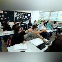 תלמידים בבית הספר אורט בבת ים. | משה שי, פלאש 90 תלמידים בבית הספר אורט בבת ים. | משה שי, פלאש 90