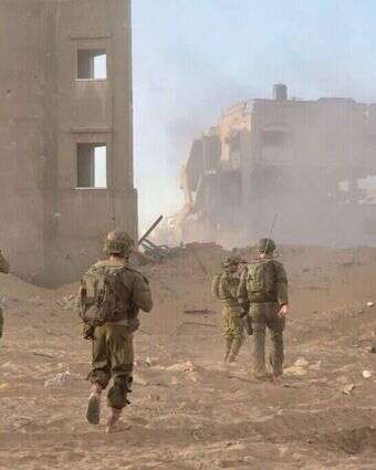 לוחמים בפעילות ברצועת עזה. | דובר צה"ל לוחמים בפעילות ברצועת עזה. | דובר צה"ל