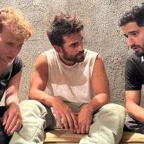 מתוך צילומי הסרט "תהיה חזק" | דנור גלזר מתוך צילומי הסרט "תהיה חזק" | דנור גלזר