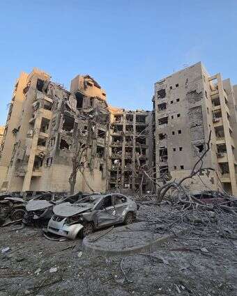 זירת הפגיעה בבאר שבע | זאב דיקמן זירת הפגיעה בבאר שבע | זאב דיקמן