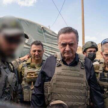 שר הביטחון ישראל כץ בסיור בעזה | אריאל חרמוני - משרד הביטחון שר הביטחון ישראל כץ בסיור בעזה | אריאל חרמוני - משרד הביטחון