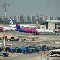 מטוסים של חברת WIZZ AIR בנתב"ג | יוסי אלוני - פלאש 90 מטוסים של חברת WIZZ AIR בנתב"ג | יוסי אלוני - פלאש 90