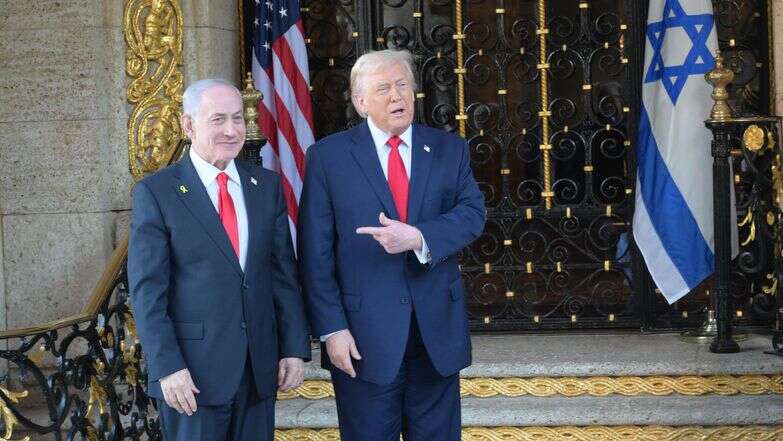 נתניהו וטראמפ | עמוס בן גרשום, לע"מ נתניהו וטראמפ | עמוס בן גרשום, לע"מ