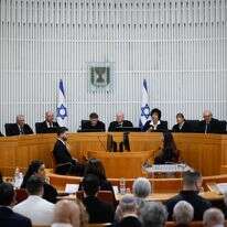 דיון בבית המשפט העליון | יונתן זינדל, פלאש 90 דיון בבית המשפט העליון | יונתן זינדל, פלאש 90