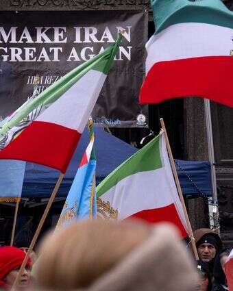 הפגנה נגד המשטר האיראני | Joe Klamar / AFP הפגנה נגד המשטר האיראני | Joe Klamar / AFP