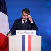 עמנואל מקרון | JOHN THYS / AFP עמנואל מקרון | JOHN THYS / AFP