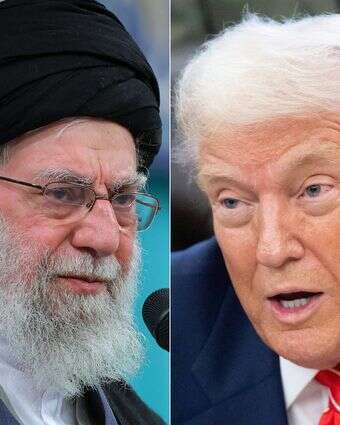 הסבלנות האמריקנית מתקצרת. טראמפ וח'אמנאי | איי.אף.פי הסבלנות האמריקנית מתקצרת. טראמפ וח'אמנאי | איי.אף.פי