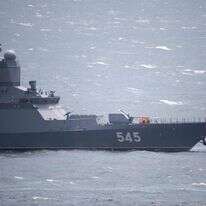 ספינת קורבטה של הצי הרוסית | AFP ספינת קורבטה של הצי הרוסית | AFP