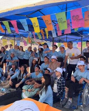 מחנה אילת 2026 של עמותת “שמחה לילד", בין המשתתפים נכח גם מנכ״ל משרד הרווחה, ינון אהרוני | דניאל אדרי מחנה אילת 2026 של עמותת “שמחה לילד", בין המשתתפים נכח גם מנכ״ל משרד הרווחה, ינון אהרוני | דניאל אדרי