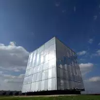 יחידת ההדגמה של Last Energy, המכילה אב טיפוס של כור בטקסס | AP יחידת ההדגמה של Last Energy, המכילה אב טיפוס של כור בטקסס | AP