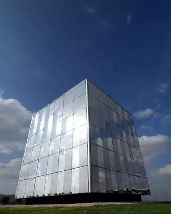 יחידת ההדגמה של Last Energy, המכילה אב טיפוס של כור בטקסס | AP יחידת ההדגמה של Last Energy, המכילה אב טיפוס של כור בטקסס | AP