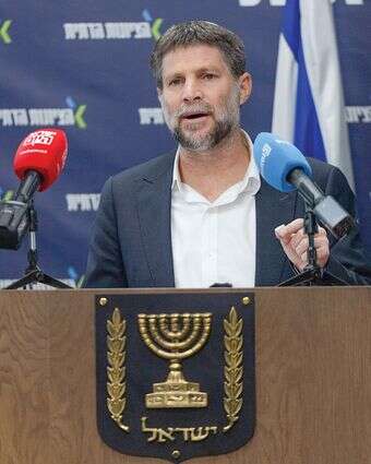 שר האוצר בצלאל סמוטריץ' | יונתן זינדל, פלאש 90 שר האוצר בצלאל סמוטריץ' | יונתן זינדל, פלאש 90