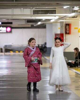 חגיגות פורים בחניון תת קרקעי בתל אביב | מרים אלסטר - פלאש 90 חגיגות פורים בחניון תת קרקעי בתל אביב | מרים אלסטר - פלאש 90