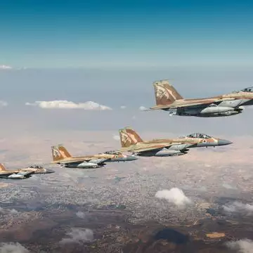 מטוסי קרב F-15I בדרכם לתקיפה בטהרן | דובר צהל מטוסי קרב F-15I בדרכם לתקיפה בטהרן | דובר צהל