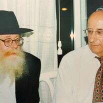 "המכנה המשותף היה צמא רוחני". בקשי עם ידידו מנוער הרב עדין שטיינזלץ | באדיבות המשפחה "המכנה המשותף היה צמא רוחני". בקשי עם ידידו מנוער הרב עדין שטיינזלץ | באדיבות המשפחה