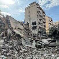 הפצצה ישראלית בביירות | AFP הפצצה ישראלית בביירות | AFP