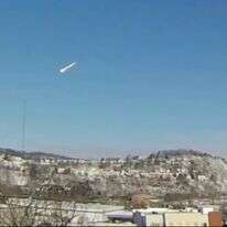 מטאור נופל בשמיים באזור פיטסבורג רבתי, פנסילבניה, ביום שלישי, 17 במרץ, 2026 | ared Rackley via AP מטאור נופל בשמיים באזור פיטסבורג רבתי, פנסילבניה, ביום שלישי, 17 במרץ, 2026 | ared Rackley via AP