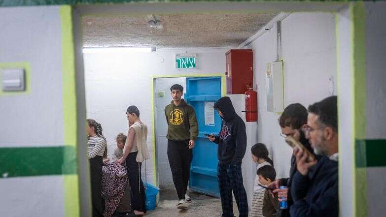 מקלט בירושלים | חיים גולדברג/Flash90 מקלט בירושלים | חיים גולדברג/Flash90