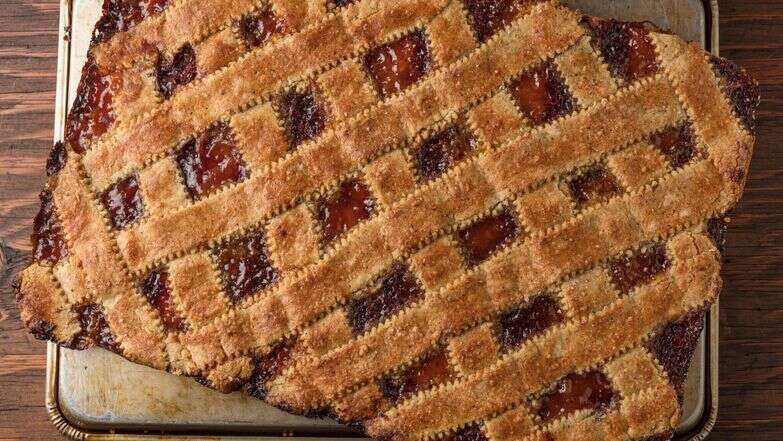 טארט אגוזים וריבה חגיגי לפסח | Goran Kosanovic for The Washington Post טארט אגוזים וריבה חגיגי לפסח | Goran Kosanovic for The Washington Post