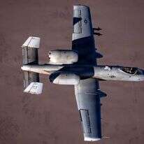 מטוס A-10 Thunderbolt II של חיל האוויר האמריקאי טס מעל אזור האחריות של פיקוד המרכז של ארה"ב במהלך מבצע "זעם אפי" | US Airforce / AFP מטוס A-10 Thunderbolt II של חיל האוויר האמריקאי טס מעל אזור האחריות של פיקוד המרכז של ארה"ב במהלך מבצע "זעם אפי" | US Airforce / AFP