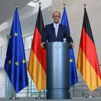 פרידריך מרץ, קנצלר גרמניה | RALF HIRSCHBERGER / AFP פרידריך מרץ, קנצלר גרמניה | RALF HIRSCHBERGER / AFP