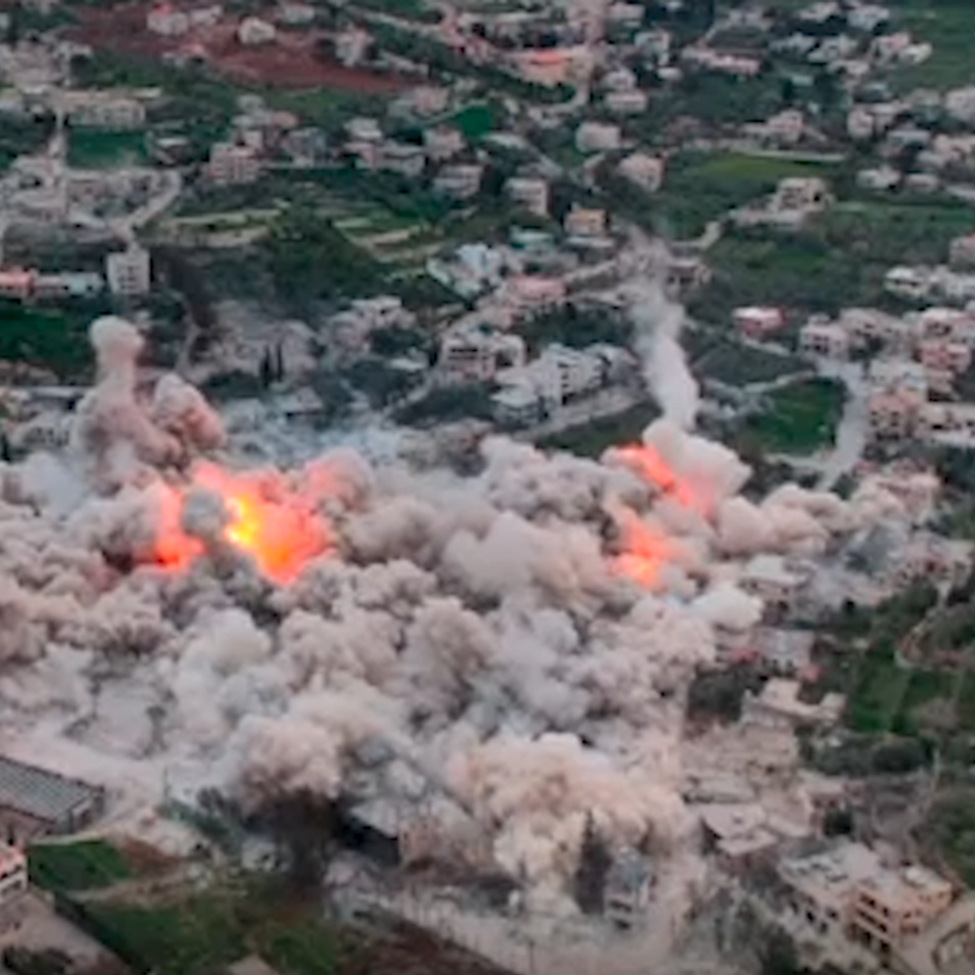 השמדת הקסבה של בינת ג'בייל | דובר צה"ל השמדת הקסבה של בינת ג'בייל | דובר צה"ל