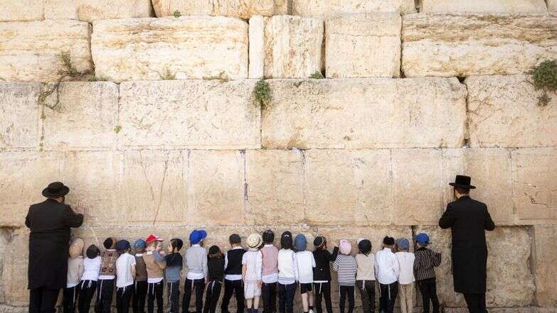 מבקרים חרדים בכותל המערבי בירושלים | חיים גולדברג, פלאש 90 מבקרים חרדים בכותל המערבי בירושלים | חיים גולדברג, פלאש 90
