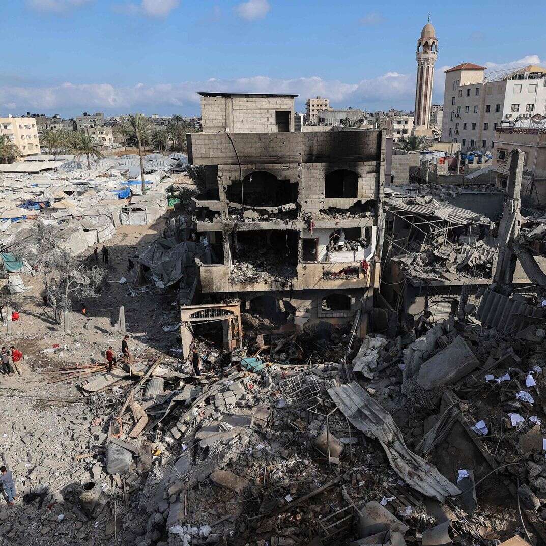 הריסות רצועת עזה, מאי 26' | AFP הריסות רצועת עזה, מאי 26' | AFP