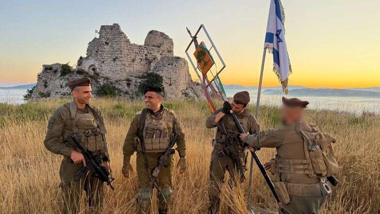 טקס חילופי מח"ט גולני במבצר הבופור | דובר צה"ל טקס חילופי מח"ט גולני במבצר הבופור | דובר צה"ל