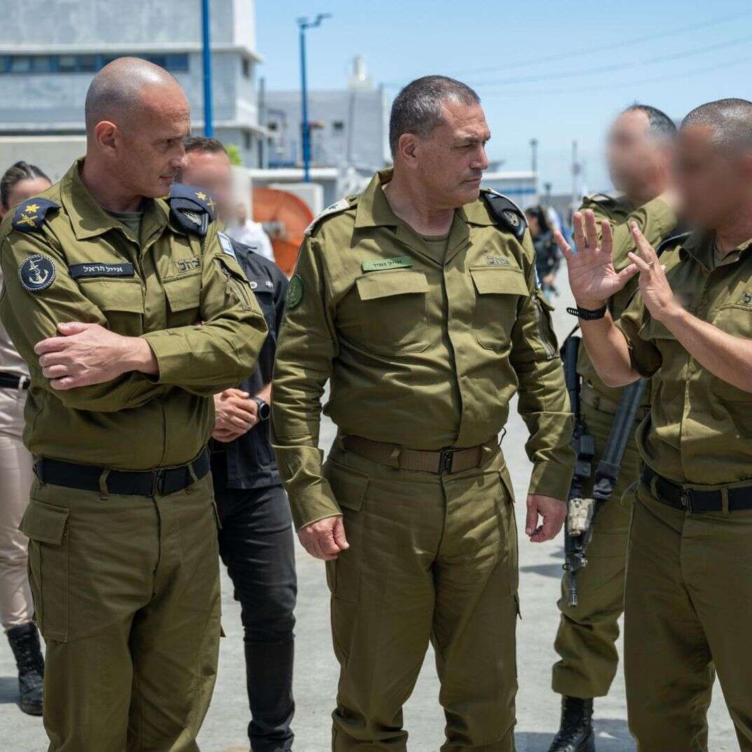 הרמטכ"ל בבסיס חיל הים בחיפה | דובר צה"ל הרמטכ"ל בבסיס חיל הים בחיפה | דובר צה"ל