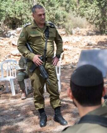 הרמטכ"ל עם מפקדי חטיבת החשמונאים בגבול הצפון | דובר צה"ל הרמטכ"ל עם מפקדי חטיבת החשמונאים בגבול הצפון | דובר צה"ל