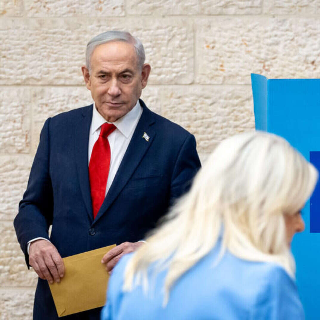 רה"מ נתניהו בוחר בבחירות המקדימות בליכוד | חיים גולדברג, פלאש 90 רה"מ נתניהו בוחר בבחירות המקדימות בליכוד | חיים גולדברג, פלאש 90