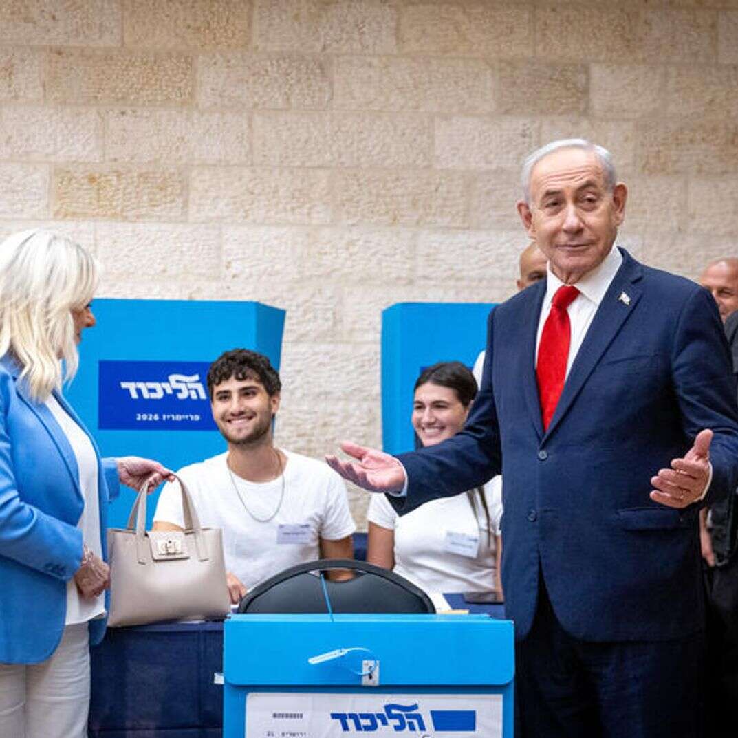 רה"מ נתניהו בבחירות המקדימות בליכוד | חיים גולדברג, פלאש 90 רה"מ נתניהו בבחירות המקדימות בליכוד | חיים גולדברג, פלאש 90