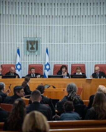 מגמת התערבות גוברת. שופטי בג"ץ | יונתן זינדל, פלאש 90 מגמת התערבות גוברת. שופטי בג"ץ | יונתן זינדל, פלאש 90