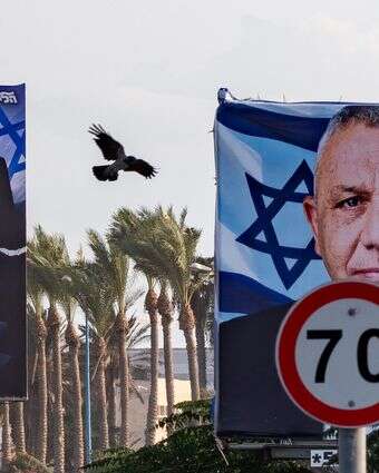 שלטי בחירות | שרון לייבל, פלאש 90 שלטי בחירות | שרון לייבל, פלאש 90