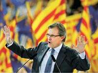 ארתור מאס נשיא קטלוניה/ צילום: רויטרס ארתור מאס נשיא קטלוניה/ צילום: רויטרס