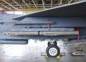 Locked and loaded, the F-15E fighter aircraft can carry seven groups of four Small Diameter Bomb IIs, for a total of 28 weapon - raytheon.com