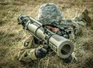 A soldier tests the recoilless rifle known as the M3E1 Multi-role Anti-armor Anti-personnel Weapon System. Photo: U.S. Army.