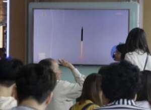 התגרות נוספת של פיונגיאנג (צילום ארכיון: AP) התגרות נוספת של פיונגיאנג (צילום ארכיון: AP)