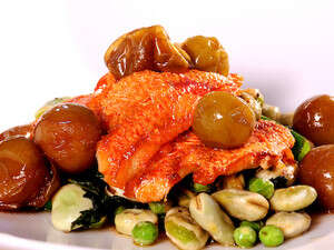 מונחות על ירוק. ברבוניות מונחות על ירוק. ברבוניות