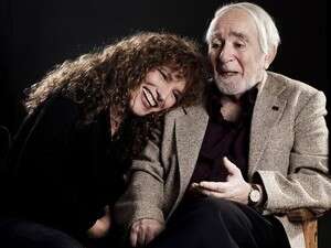 נורית גלרון ונתן זך נורית גלרון ונתן זך