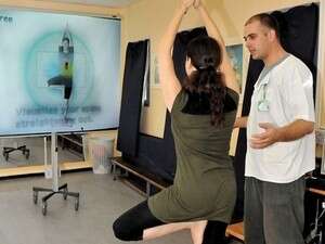 מכשיר הפיזיותרפיה החדש. מכשיר הפיזיותרפיה החדש.