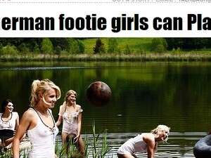 נבחרת גרמניה בכדורגל נשים בפלייבוי נבחרת גרמניה בכדורגל נשים בפלייבוי